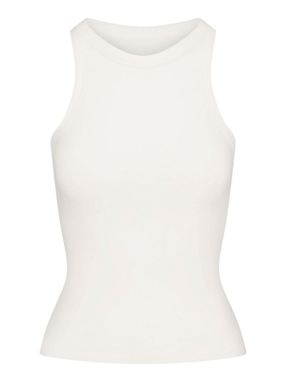 SKIMS Cotton Jersey High Neck Tank  Marble Size Medium WITH FLAWS